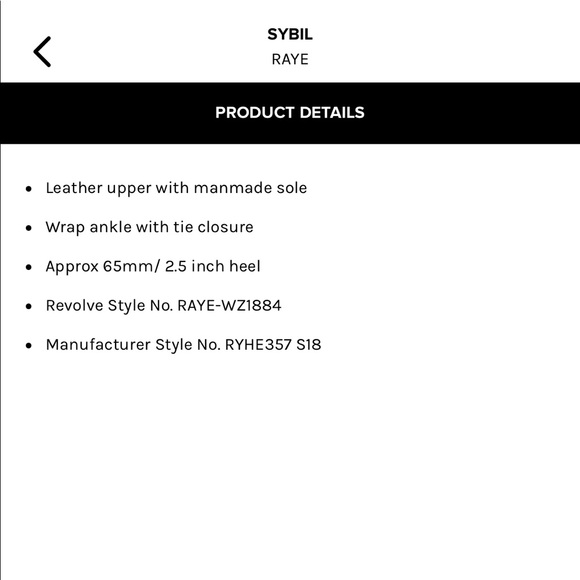 Raye Sybil Heels - Picture 6 of 11